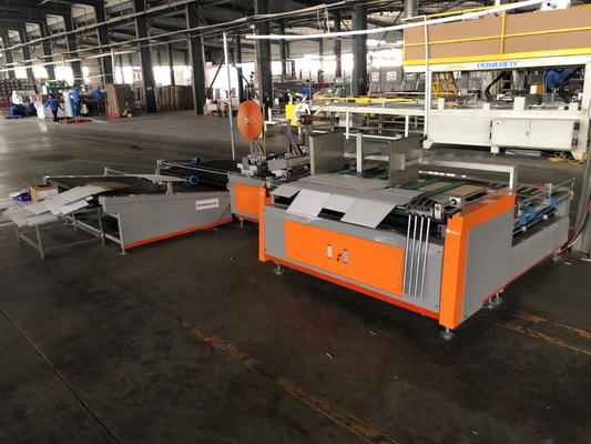 नालीदार कार्डबोर्ड बॉक्स बनाने की मशीन पूर्ण स्वचालित बॉक्स फ़ोल्डर Gluer