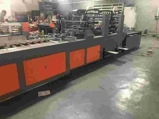 देसीसेन फोल्डिंग कार्टन ग्लूइंग मशीन 6600 * 2100 * 1600 मिमी इलेक्ट्रिक ड्रिवेन