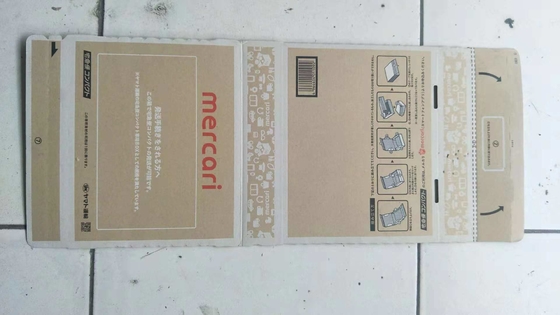 पूर्ण स्वचालित तह कार्टन बॉक्स ग्लूइंग मशीन 90 मीटर / मिनट ZH1000-4A
